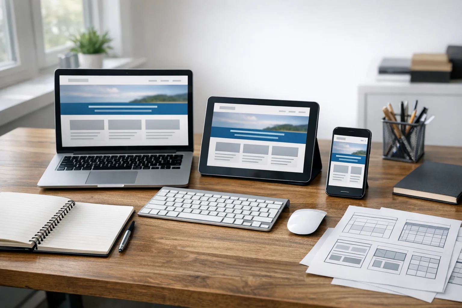 Responsywna strona internetowa – co to znaczy?